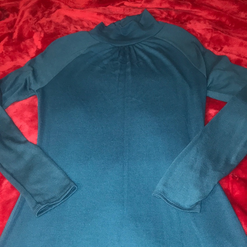 SALE! Tealmock turleneck dress NWOT